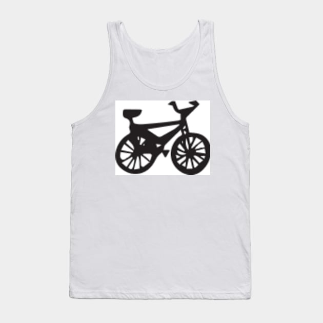 Tiny Bike Tank Top by iraoksman